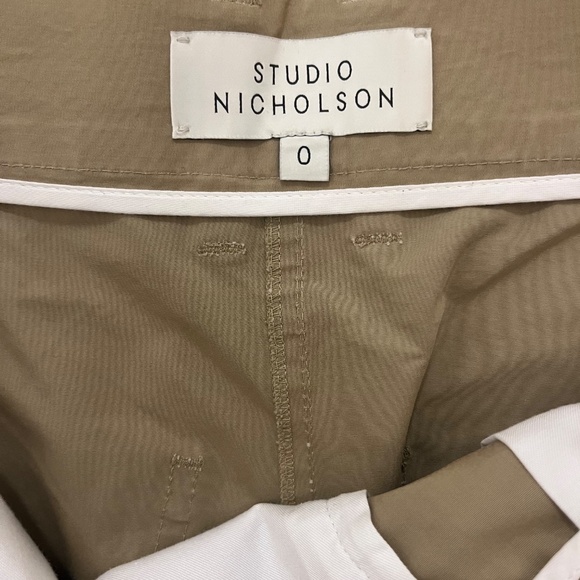 Studio Nicholson Barrel Leg Tousers - Picture 6 of 6